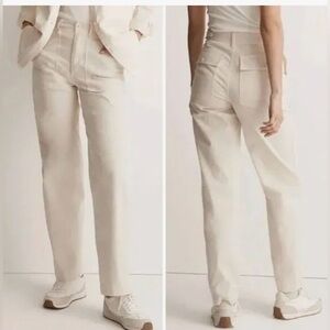 Madewell The Perfect Vintage Wide Leg Pant: Utility Edition Size 31